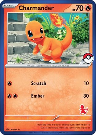 Charmander (Blue Border) - [My First Battle]