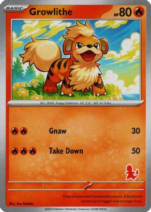 Growlithe [Ma première bataille] 