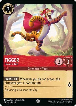 Tigger - One of a Kind (127/204)  - Rise of the Floodborn