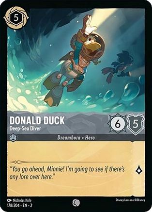Donald Duck - Deep-Sea Diver (178/204)  - Rise of the Floodborn