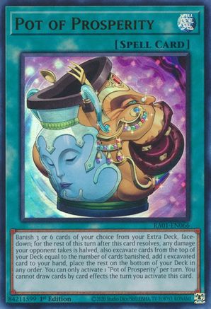 Pot de prospérité [RA01-EN066] Ultra Rare 