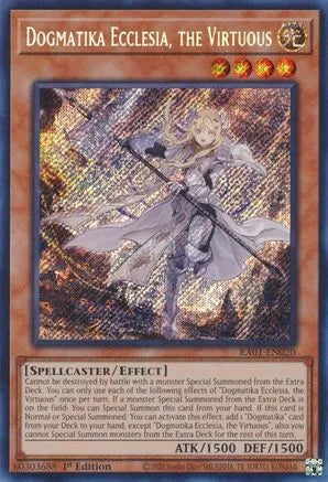 Dogmatika Ecclesia, la vertueuse [RA01-EN020] Secret Rare 