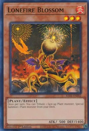 Fleur de Feu Solitaire [RA01-EN002] Ultra Rare 