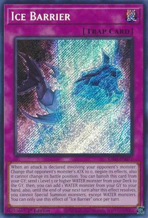 Barrière de glace [RA01-EN071] Secret Rare 