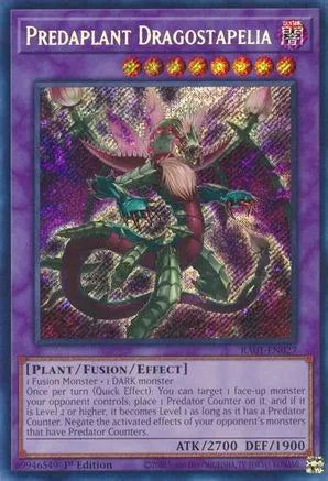 Dragostapélie prédaplante [RA01-EN027] Secret Rare 