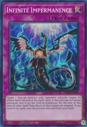 Impermanence infinie [RA01-EN075] Super Rare 