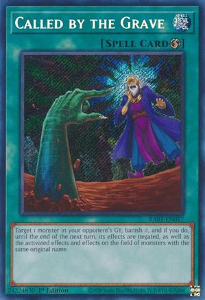 Called by the Grave (Secret Rare) (RA01-EN057) - 25th Anniversary Rarity Collection 1st Edition