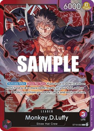 Monkey.D.Luffy [Ultimate Deck - Les Trois Capitaines] 