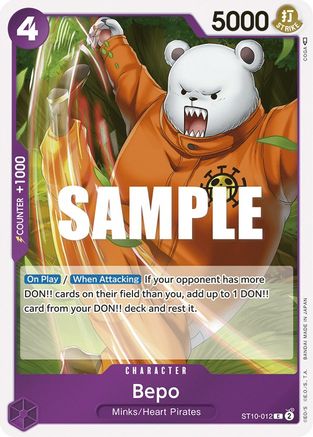 Bepo (ST10-012) - Ultra Deck: The Three Captains