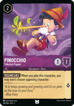 Pinocchio - Talkative Puppet (58/204)  - Rise of the Floodborn