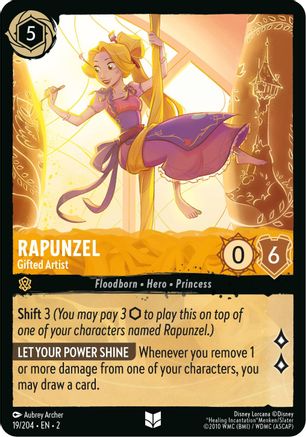 Rapunzel - Gifted Artist (19/204)  - Rise of the Floodborn