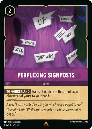 Perplexing Signposts (67/204)  - Rise of the Floodborn