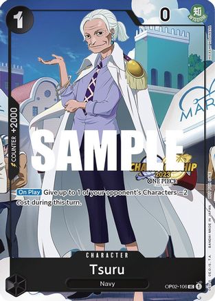 Tsuru (CS 2023 Event Pack) (OP02-106) - One Piece Promotion Cards