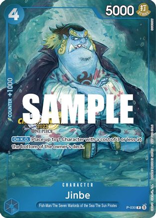 Jinbe (CS 2023 Event Pack) (P-030) - One Piece Promotion Cards