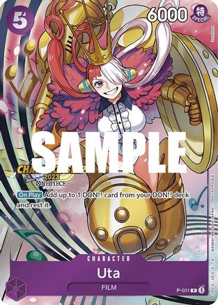 Uta (Pack d'événements CS 2023) [Cartes promotionnelles One Piece] 