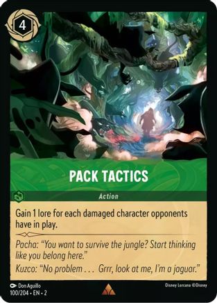 Pack Tactics (100/204)  - Rise of the Floodborn
