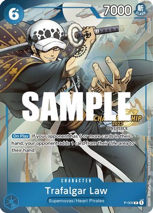 Trafalgar Law (CS 2023 Celebration Pack) (P-009) - One Piece Promotion Cards
