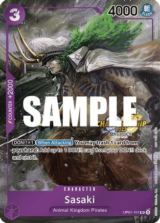 Sasaki (finaliste du pack d'événements CS 2023 Ver.) [Cartes promotionnelles One Piece] 
