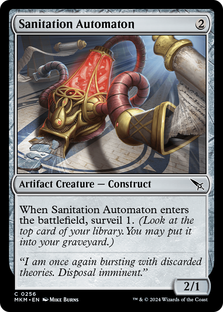 Sanitation Automaton (MKM-256) - [Murders at Karlov Manor]