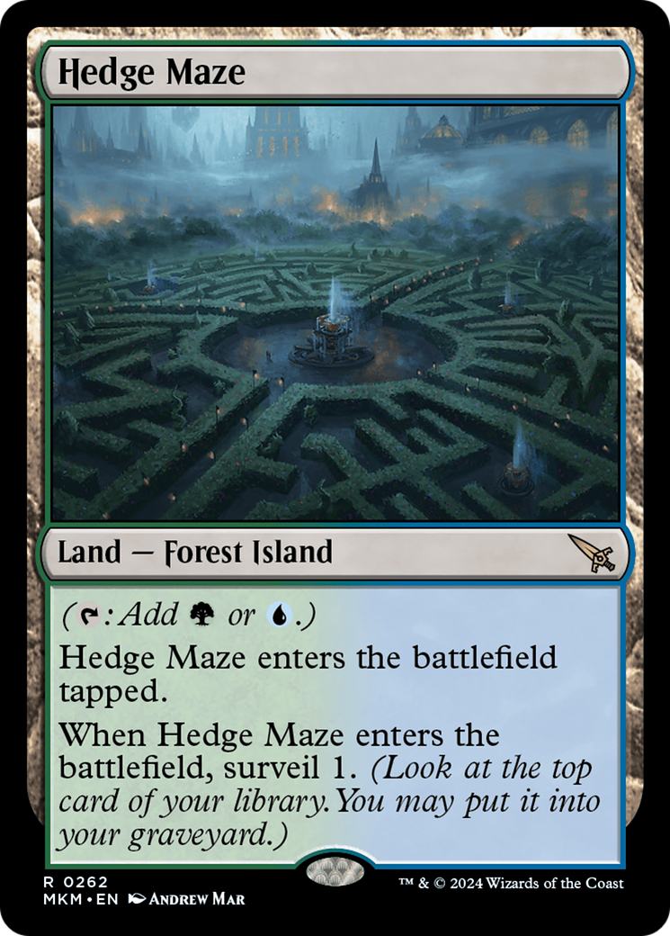 Hedge Maze (MKM-262) - [Murders at Karlov Manor]