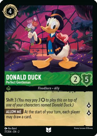 Donald Duck - Perfect Gentleman (77/204)  - Rise of the Floodborn