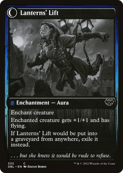 Lantern Bearer // Lanterns' Lift (DBL-333) - [Innistrad: Double Feature]: (Double Faced Transform)