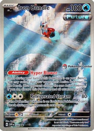 Iron Bundle - 066 (Pokemon Center Exclusive) 66 - [SV Scarlet & Violet Promo Cards] Holofoil