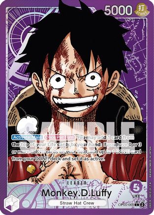 Monkey.D.Luffy (060) (Alternate Art) (OP05-060) - Awakening of the New Era