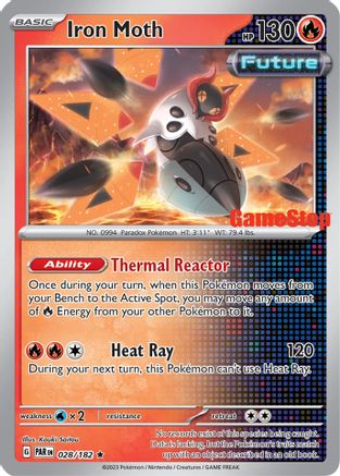 Iron Moth (028/182) (GameStop Promo) [Cartes diverses] 