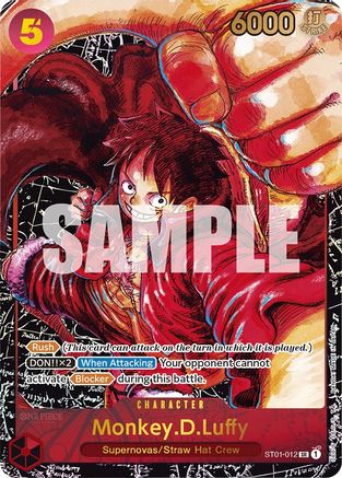 Monkey.D.Luffy (012) (Art alternatif) (ST01-012) - L'éveil de la nouvelle ère 