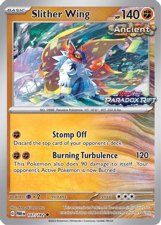Slither Wing - 107/182 (Store Exclusive Promo) 107 - [Miscellaneous Cards & Products] Reverse Holofoil