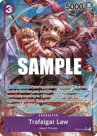 Trafalgar Law (Alternate Art) (069) (OP05-069) - Awakening of the New Era
