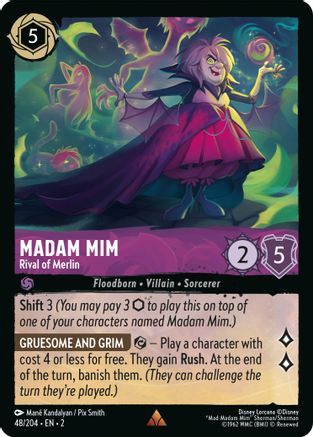 Madam Mim - Rival of Merlin (48/204)  - Rise of the Floodborn