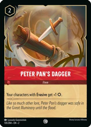 Peter Pan's Dagger (135/204)  - Rise of the Floodborn