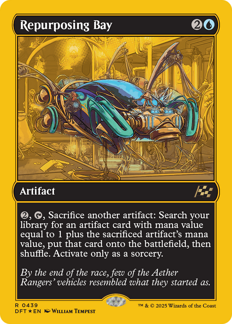 Repurposing Bay (First-Place Foil) (DFT-439) - [Aetherdrift] Foil