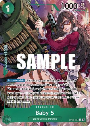 Baby 5 (034) (Alternate Art) (OP05-034) - Awakening of the New Era
