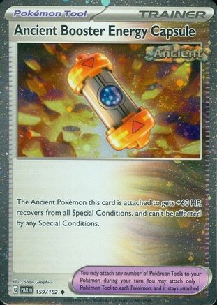 Capsule d'énergie Booster antique (159/182) (Cosmos Holo) [Écarlate et Violet : Paradox Rift] 