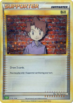 Bill (CLV) 18 - [Trading Card Game Classic] Holofoil