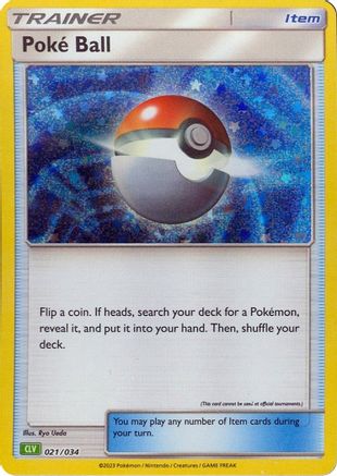 Poke Ball (CLV) 21 - [Trading Card Game Classic] Holofoil