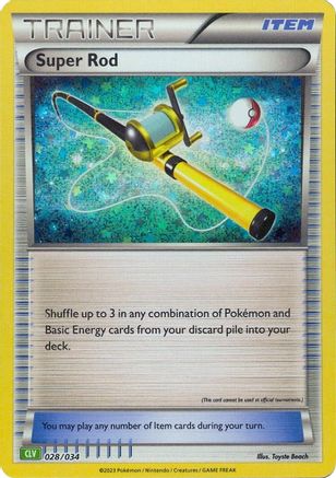 Super Rod (CLV) 28 - [Trading Card Game Classic] Holofoil