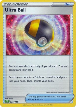 Ultra Ball (CLV) 30 - [Trading Card Game Classic] Holofoil