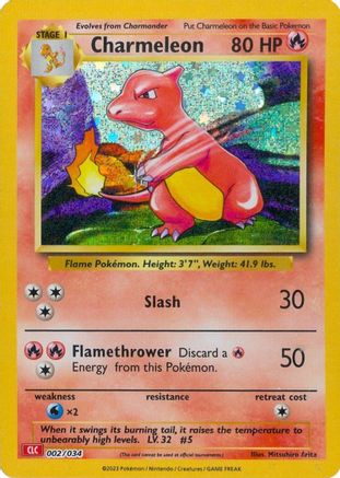 Charmeleon 2 - [Trading Card Game Classic] Holofoil