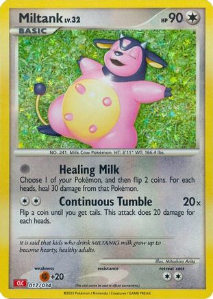 Miltank 17 - [Trading Card Game Classic] Holofoil
