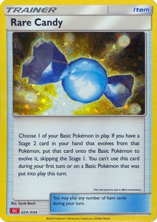 Rare Candy (CLC) 24 - [Trading Card Game Classic] Holofoil