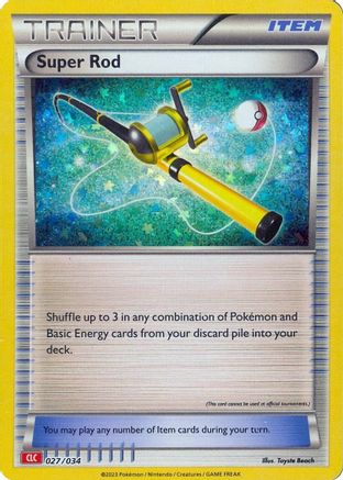 Super Rod (CLC) 27 - [Trading Card Game Classic] Holofoil