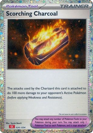 Scorching Charcoal 26 - [Trading Card Game Classic] Holofoil