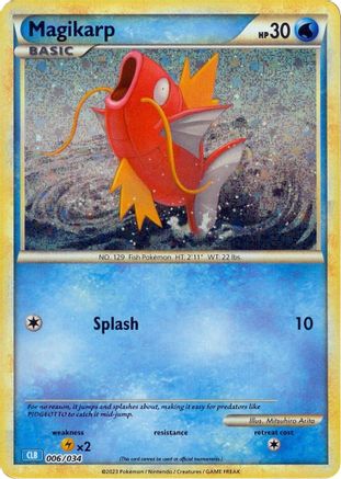 Magikarp 6 - [Trading Card Game Classic] Holofoil