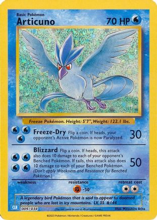 Articuno [Classique du jeu de cartes à collectionner] 