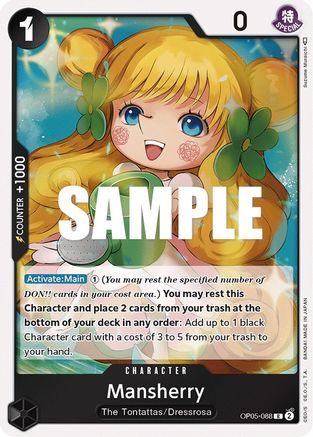 Mansherry (OP05-088) - Awakening of the New Era