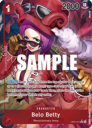 Belo Betty (015) (Alternate Art) (OP05-015) - Awakening of the New Era